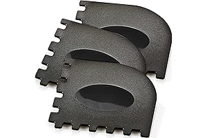 Lodge Cast Iron Scraper Set: The Ultimate Griddle Cleaner for Effortless Kitchen Maintenance