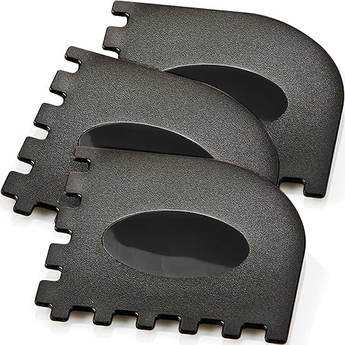 Juego de 3 rascadores de plástico para parrilla rascador de parrilla para limpieza de parrilla limpieza de parrilla raspador de hierro fundido