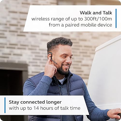 Miniatura 4 de BlueParrott M300-XT SE Auriculares inalámbricos Bluetooth mono con calidad de llamada mejorada para teléfonos móviles - 80% cancelación de ruido con