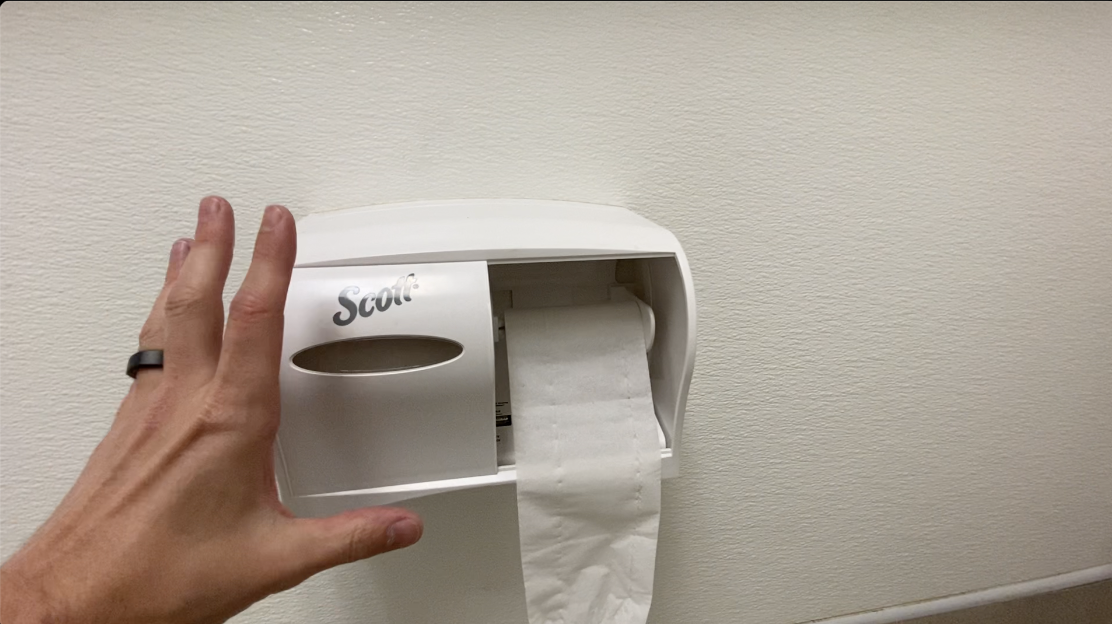 Plastic Toilet Paper Holder | Scott Dual Toilet Paper Dispenser