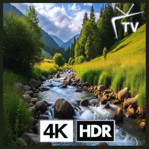Mountain Stream - Clear River Flow for Mindful Refresh
