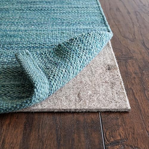 Miniatura 8 de RUGPADUSA Sustrato de protección antideslizante para tapete de fieltro y goma, fieltro acolchado para mayor comodidad, seguro para todos los suelos