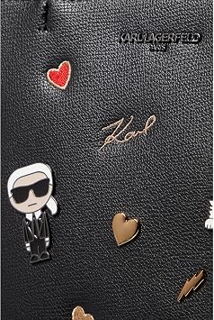 Karl Lagerfeld Paris Maybelle Satchel Multi/Black One Size