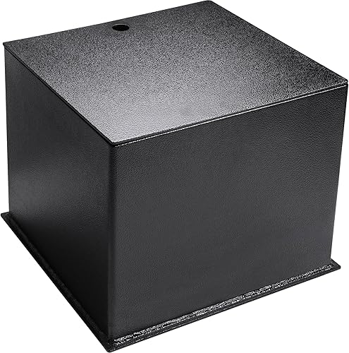 Miniatura 7 de Barska Caja fuerte para suelo subterráneo 0.89 pies cúbicos, acero sólido, 3 cerrojos de bloqueo, bisagras antipalancas, fácil de ocultar,