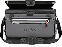 Vista 20 de Titan by Arctic Zone Deep Freeze Cooler - Zipperless Hardbody Cooler - Deep Freeze Insulation, HardBody Liner, and SmartShelf