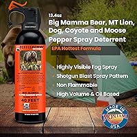 Vista 2 de UDAP 18CP Super Magnum Bear Spray, Multi, 13.4oz