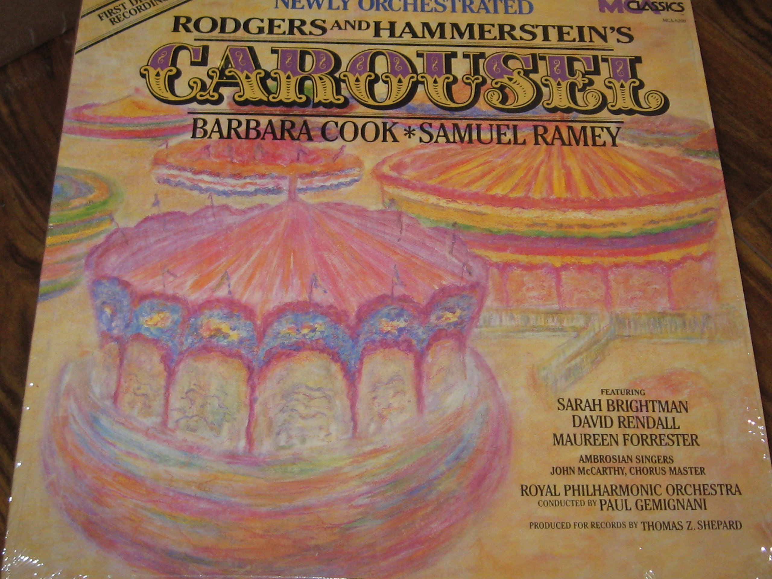 Carousel (1987 Studio Cast) [Audio CD] Sarah Brightman; Rodgers & Hammerstein; Paul Gemignani and Royal Philharmonic Orchestra