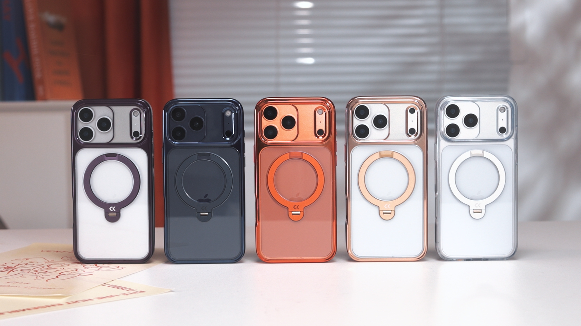 Amazon.co.jp: 【透き通る上質感・定点360°回転】CASEKOO iPhone 17 用