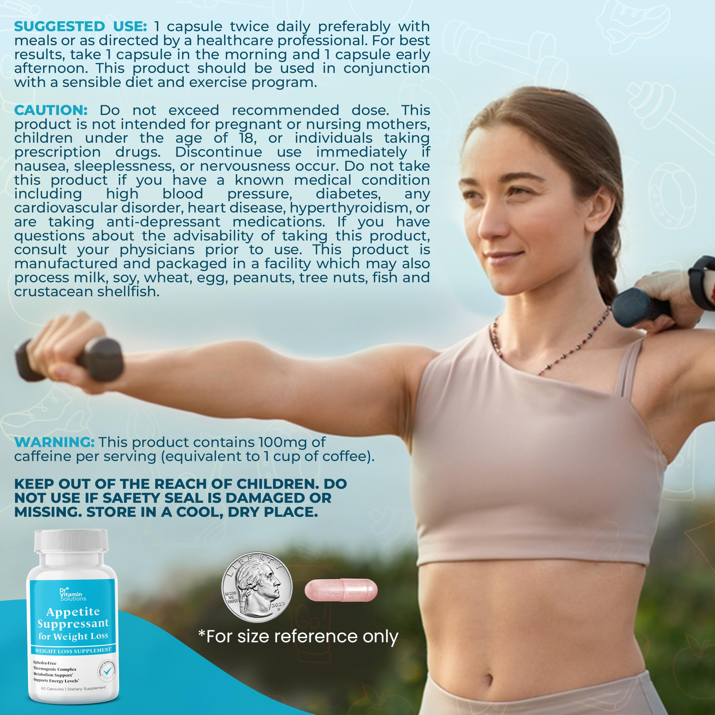 Appetite Suppressant for Weight Loss, Thermogenic Fat Burner for Women — Amazon image 8