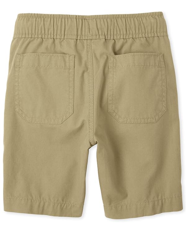 The Children's Place Boys Pull On Jogger 3-Pack Shorts, Brown, 6 US by The Children's Place - Used condition - Image 4