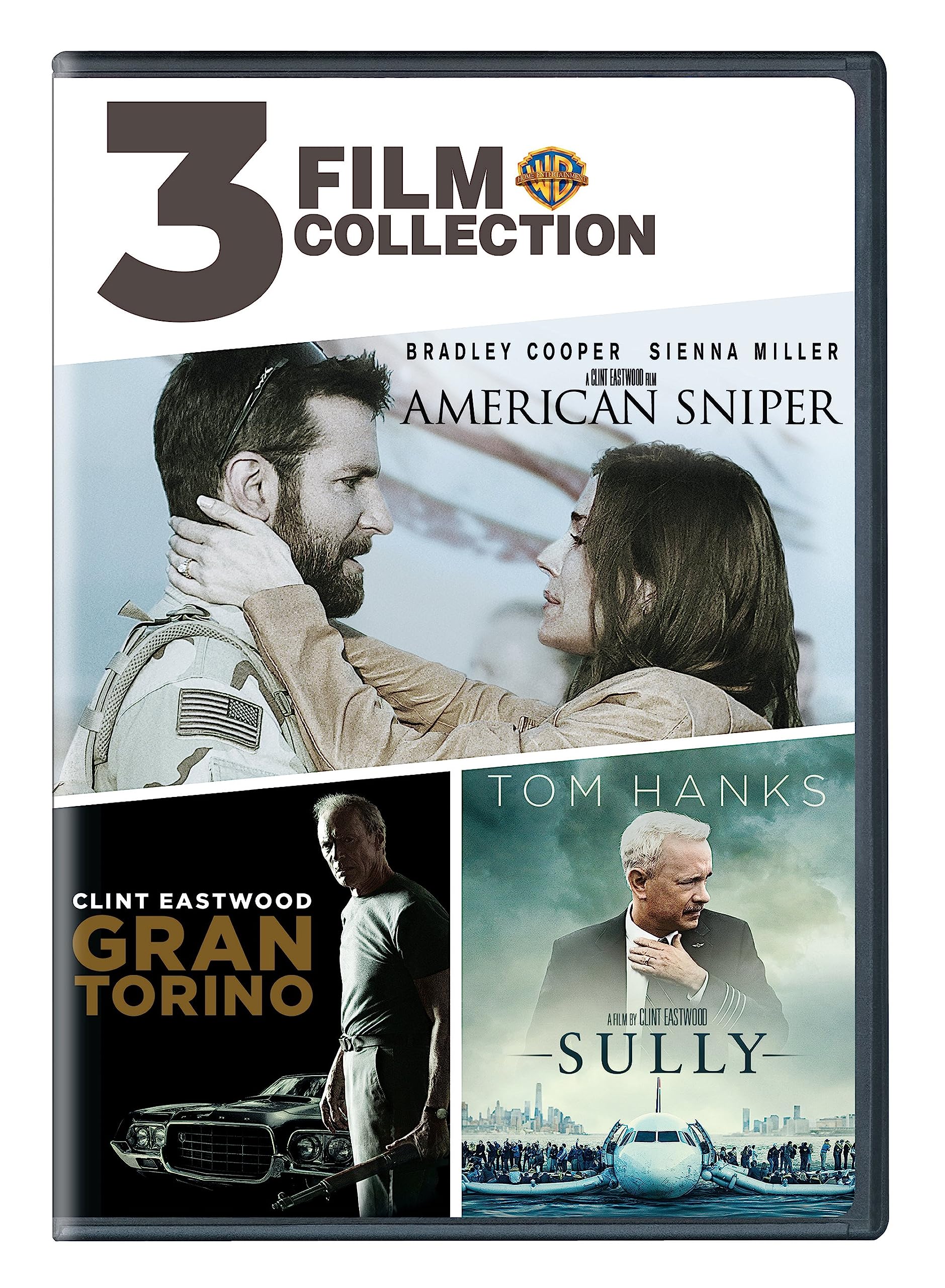 3FF: AmericanSniper/GranTorino/Sully (DVD) [DVD]