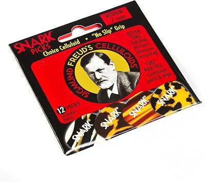 Snark Sigmund Freud Celluloid Guitar Picks .70 mm 12 Pack