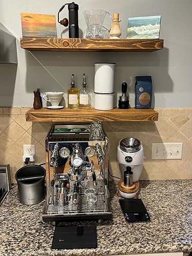 Joel's Antiques & Reclaimed Decor - Estante flotante de 2 x 6 pulgadas, rústico, montaje necesario