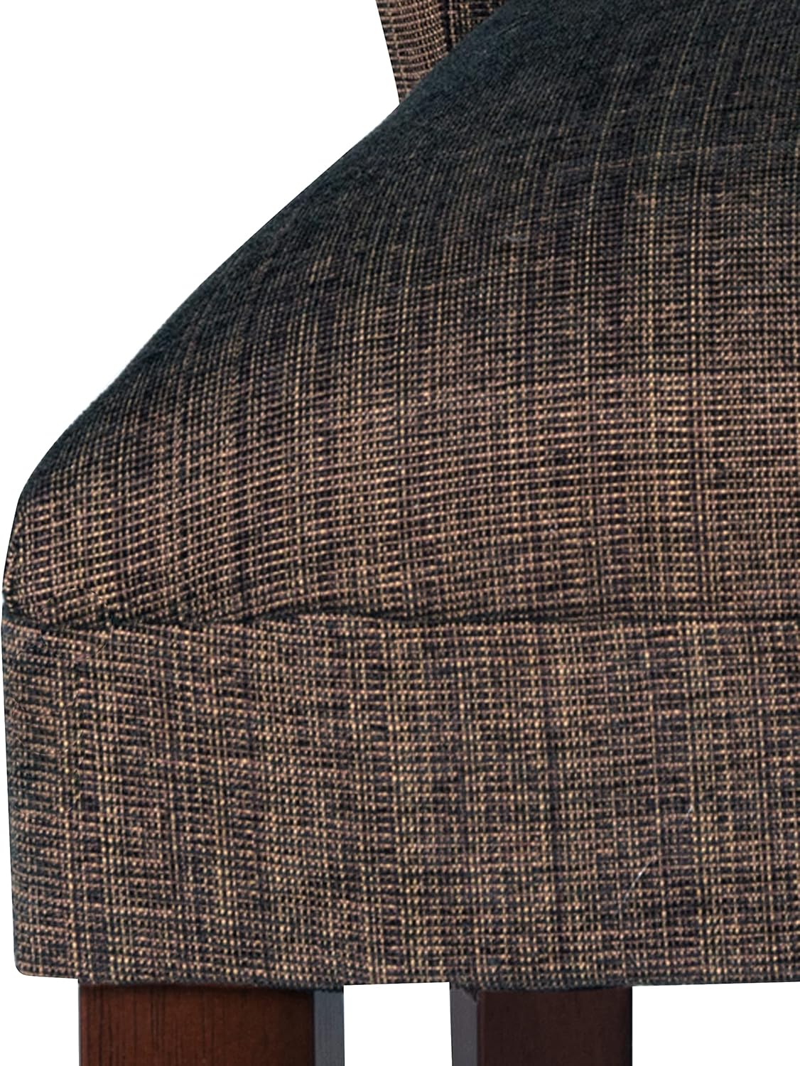 HomePop Parsons – Silla de comedor clásica, paquete individual, textil ...