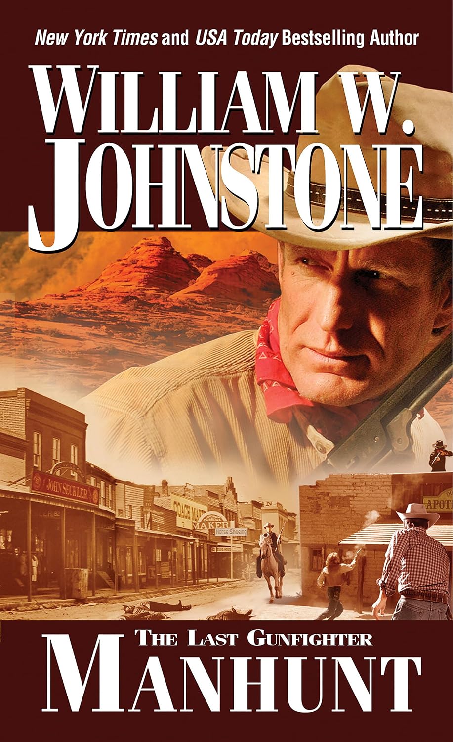 Manhunt (The Last Gunfighter Book 10) Kindle edition by Johnstone