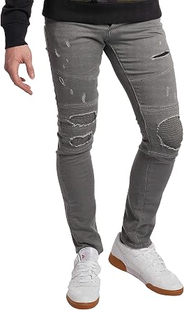 Jack \u0026 Jones Jjiglenn Jjjaxx Biker JJ Dark Grey Noos Pantalones para  Hombre: Amazon.es: Ropa