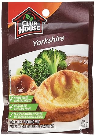 Amazon Com Club House Yorkshire Pudding 45g 1 58oz 12 Count Imported From Canada Grocery Gourmet Food
