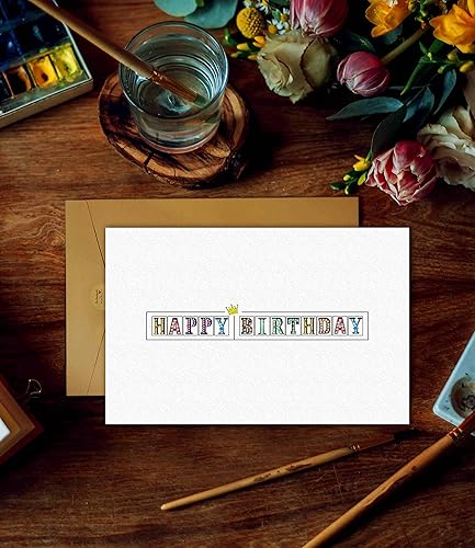 Miniatura 3 de Decoraciones para fiesta de cumpleaños, suministros de tarjetas de firma o regalos creativos, libro de invitados o tarjeta alternativa de 11 x 17