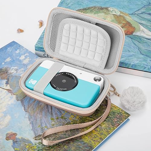 Miniatura 6 de Yinke Funda para impresora instantánea Kodak PRINTOMATICSmileMini 2 HDSmile portátil, funda protectora de viaje (oro rosa)