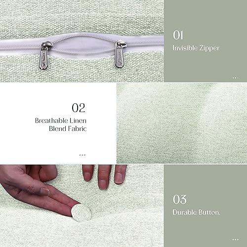 Miniatura 5 de Almohada de cuña triangular para cabecero de cama, almohada de cuña para cama de descanso, almohada de lectura, relleno de hueco, cojín de espalda