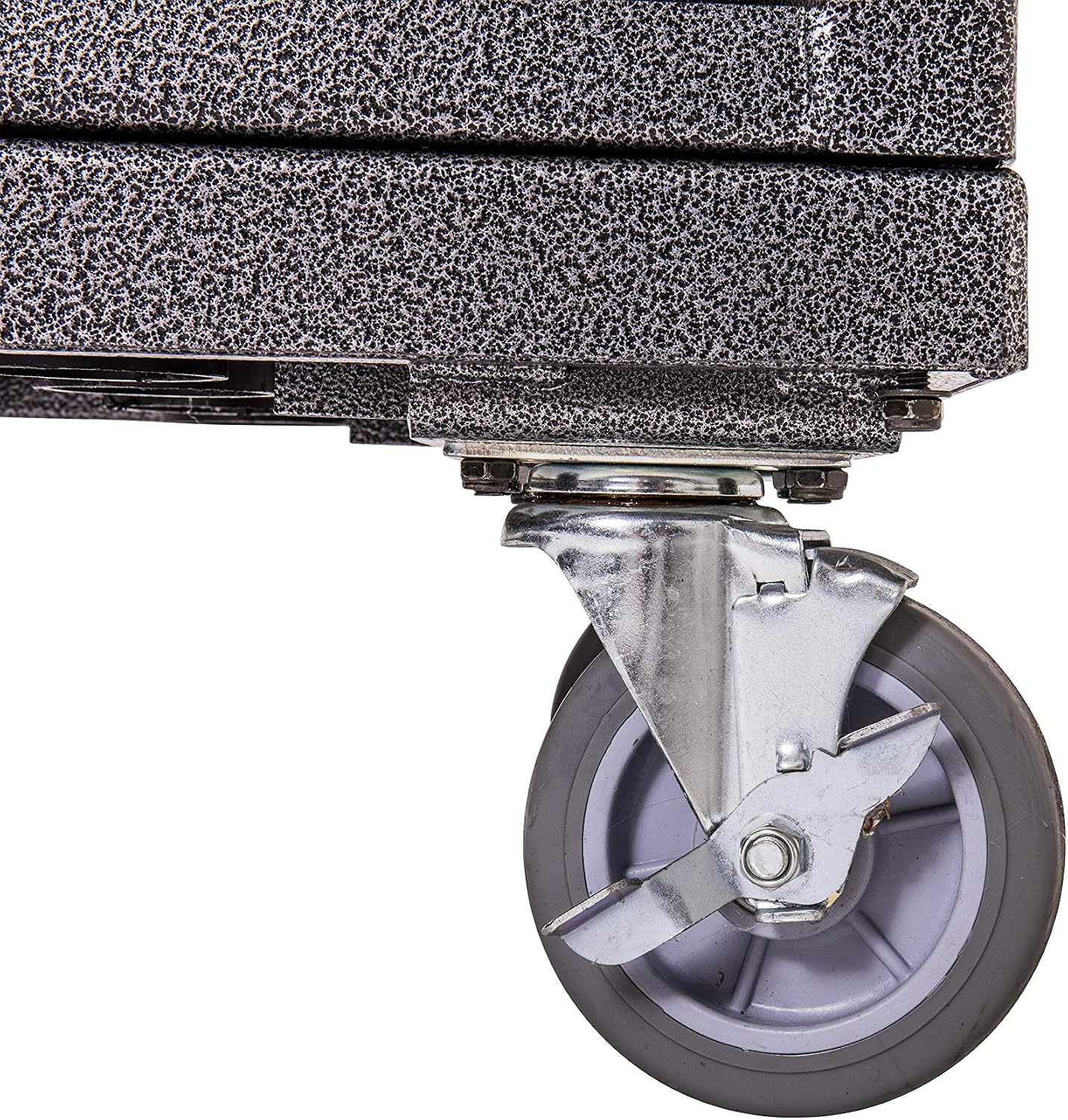 US Weight Statesman Stanchion Cart Kit – 12 Black Sentry Plus Stanchions with Cart