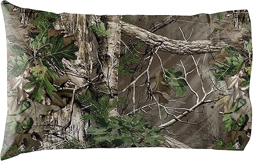 Miniatura 4 de Northwest Realtree - Juego de sábanas de 4 piezas, tamaño Queen, Realtree Edge
