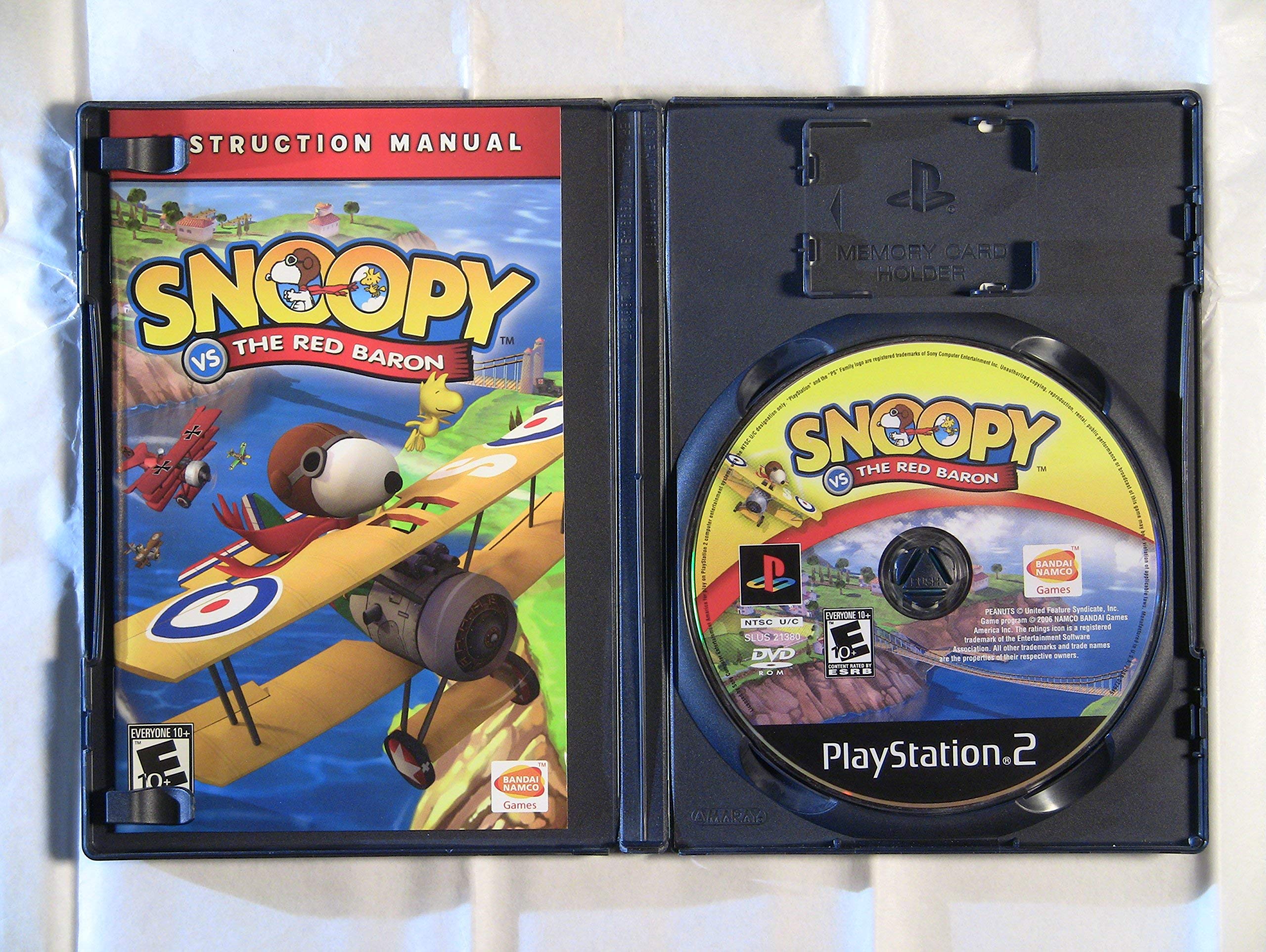 【PS2北米版】Snoopy Vs. The Red Baron Amazon.com: Snoopy Vs. The Red Baron - PlayStation 2