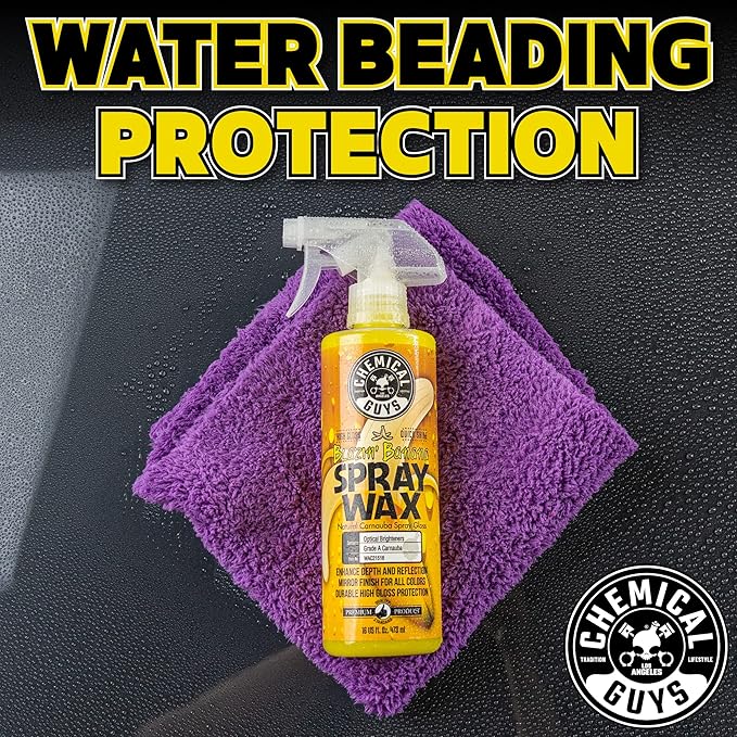 Chemical Guys Spray Wax Blazin' Banana 16 oz - Cera en Spray miniatura 11