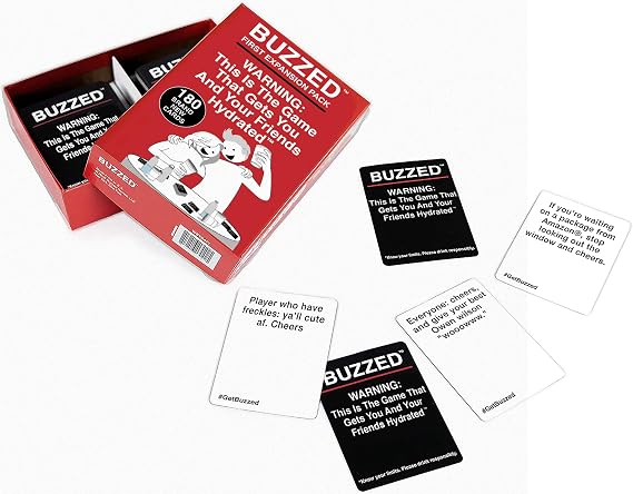 Buzzed - Sizi ve Arkadaşlarınızı Nemlendirecek Komik Parti Oyunu - Genişleme Paketi #1