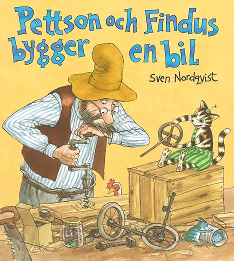 Pettson och Findus bygger en bil