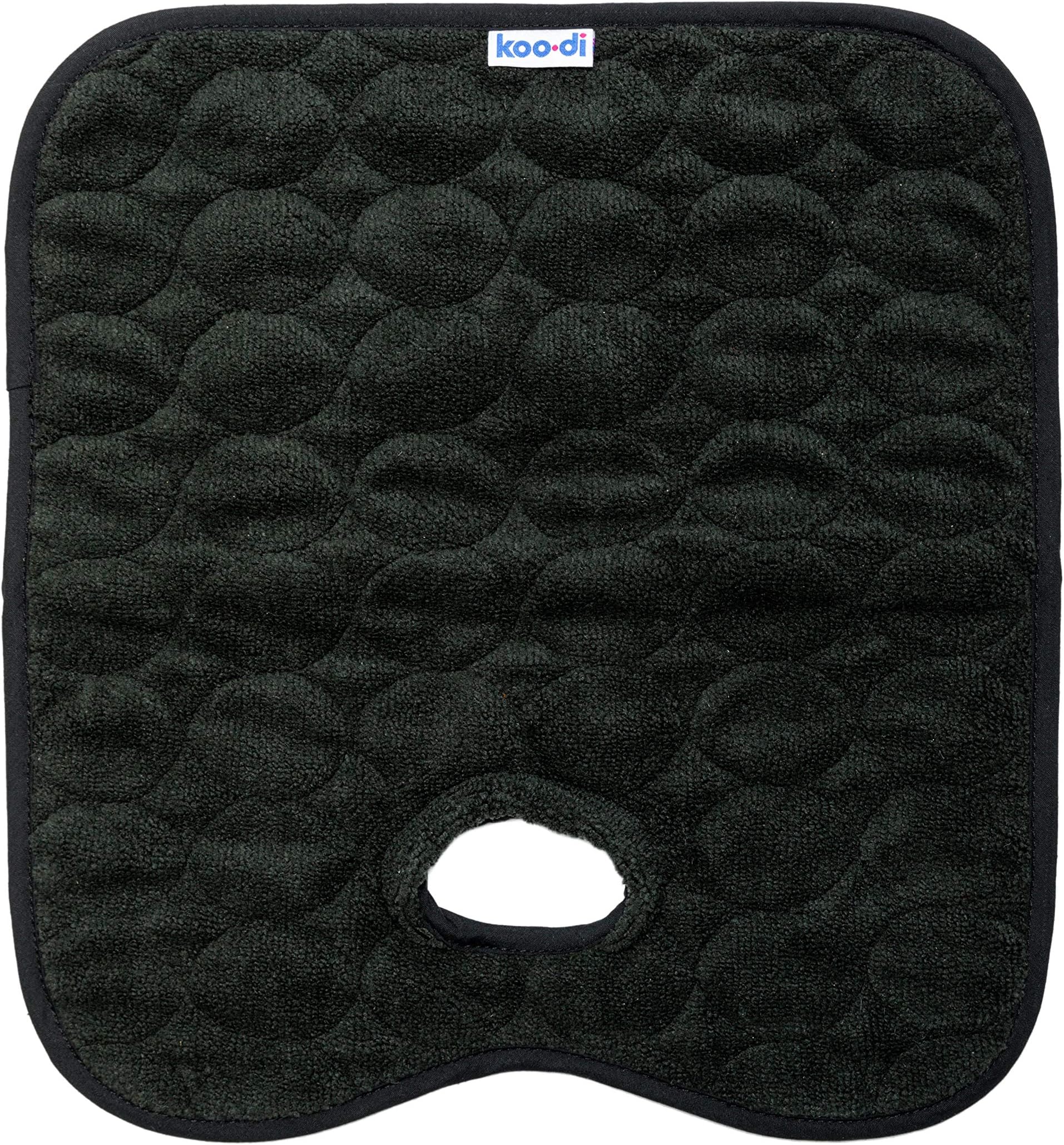 Koo-Di Oopsie Do Do Baby Car Seat Protector & Pushchair Liner - Black | Waterproof & Absorbent Seat Pad for Potty Training, Travel, Car Seat, Pushchair, Highchair & Buggy