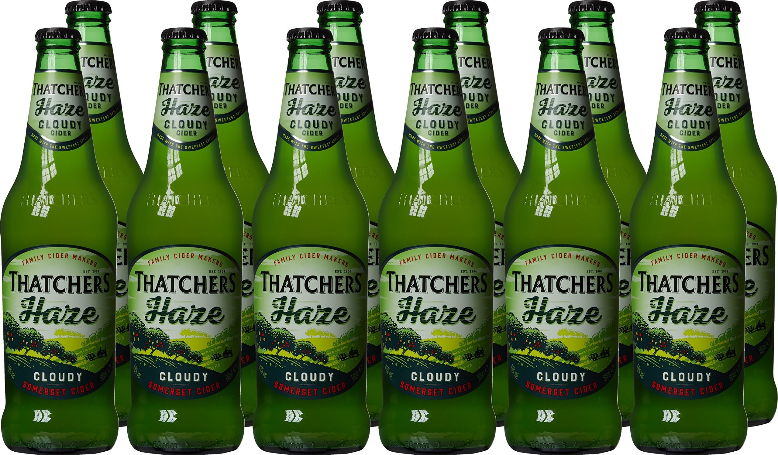 Somerset Haze Glass Cider, 12 x 500 ml