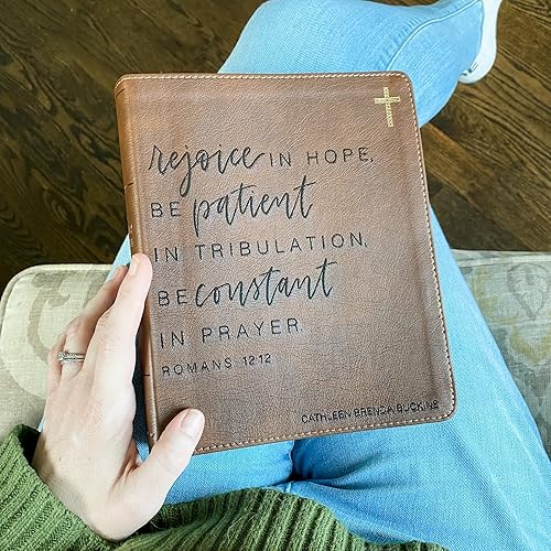 Miniatura 2 de NIV Biblia de diario | Personalizado con nombre | El diseño personalizado está ilustrado a mano y grabado con láser | Regalo para cumpleaños,