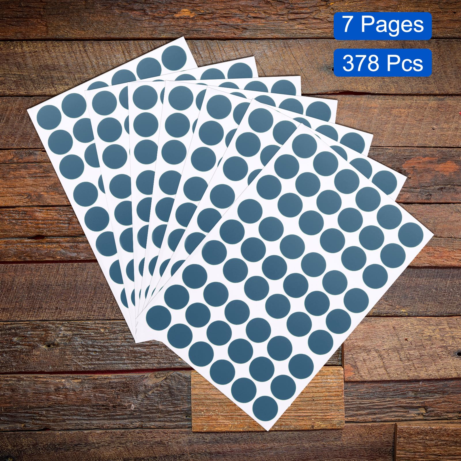 Uxcell Lot De 7 Feuilles D'autocollants Auto-adhésifs En PVC