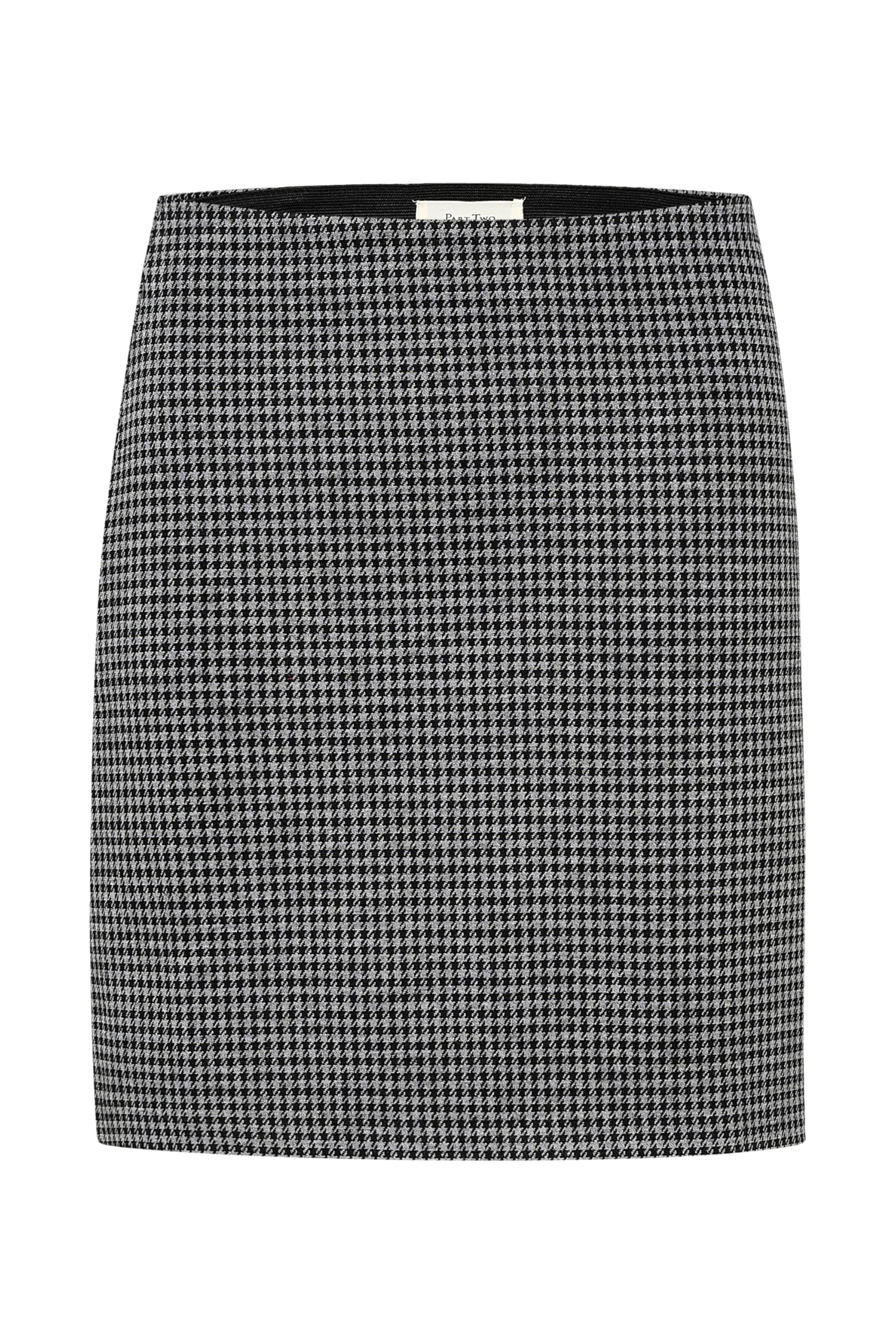PART TWO Rock CorinnePW Damen Rock Karierter Kurze Sommer Elegant Büro Rock Freizeitrock mit Plaid Mini Herbstrock Hosenrock