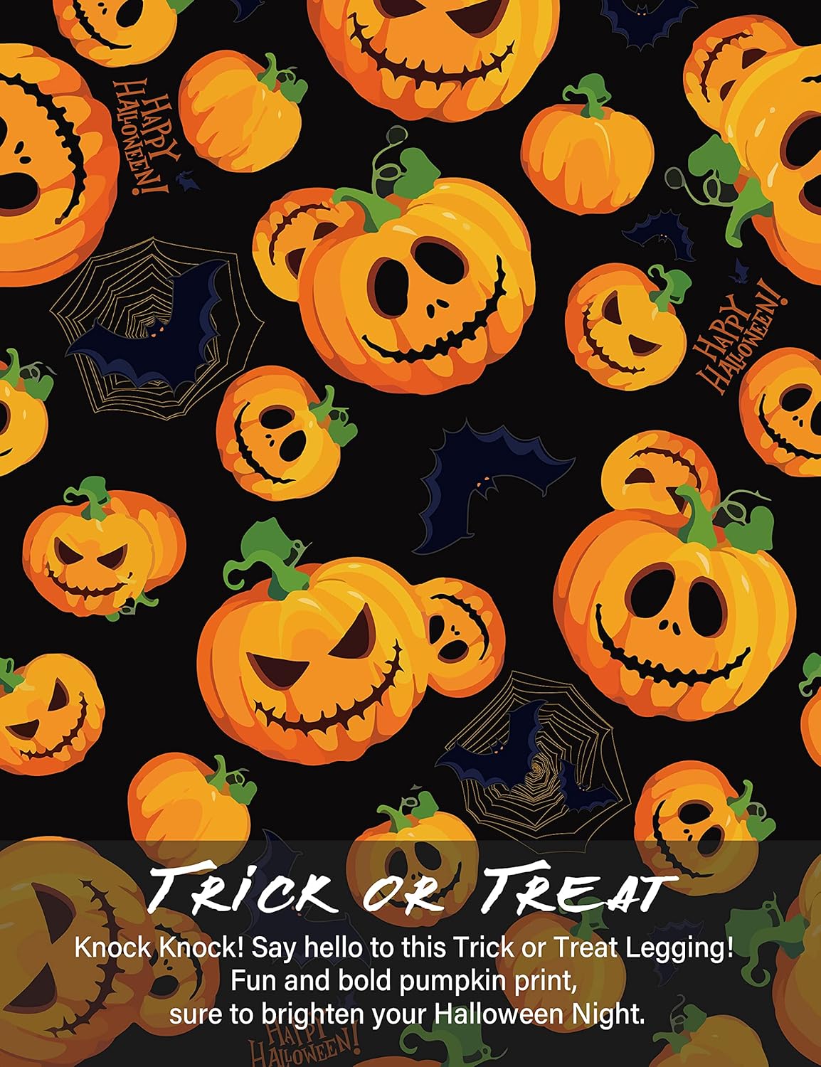 LIEBERGO Halloween Workout Leggings for Women Tummy Control High Waisted Yoga Pants Printed Festival - 25 Inches - Image 6