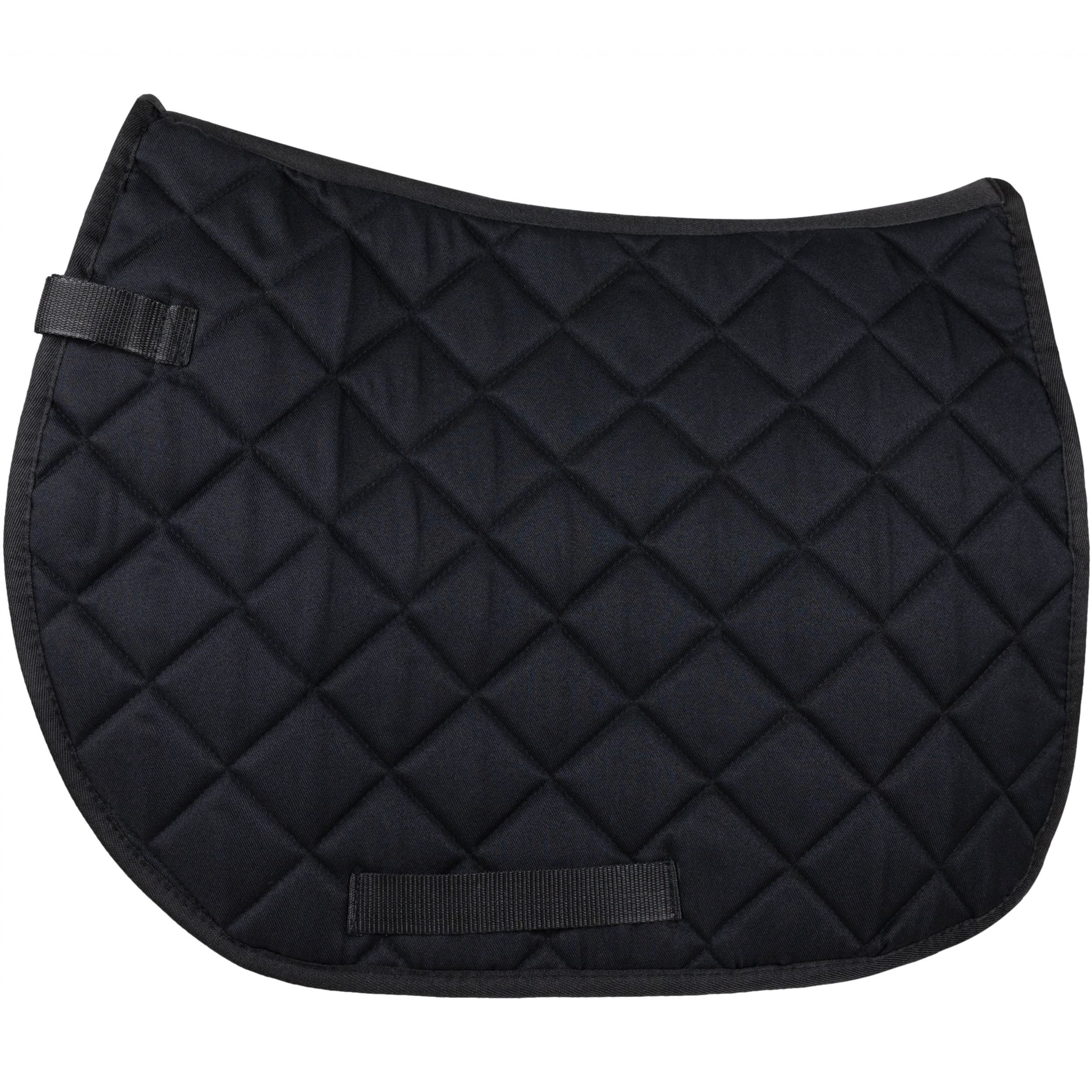 Holzpferd Sattel Set Advanced Kunstleder Schwarz Größe 12"