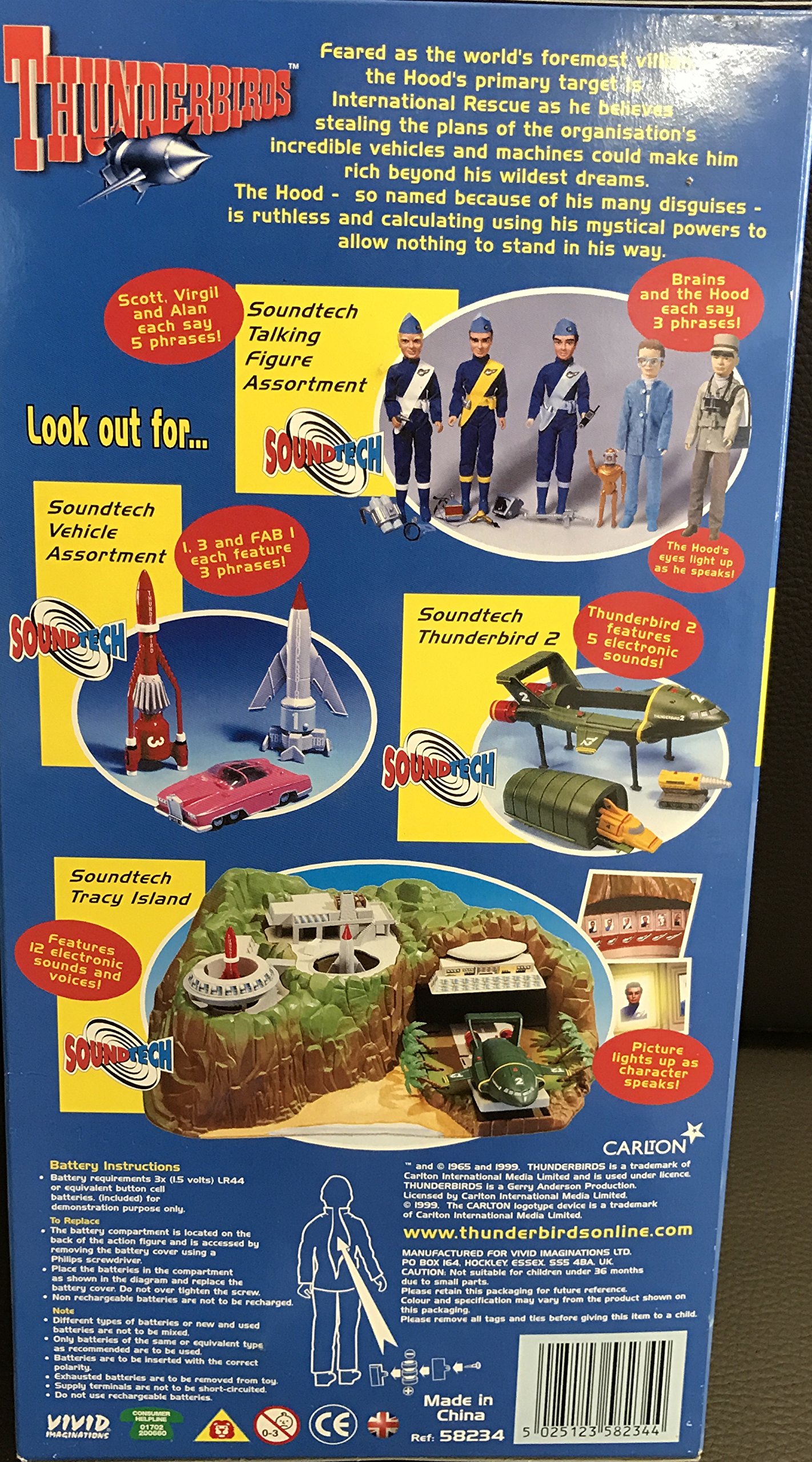 Amazon.co.jp: Gerry Anderson Thunderbirds 12 THE HOOD Talking