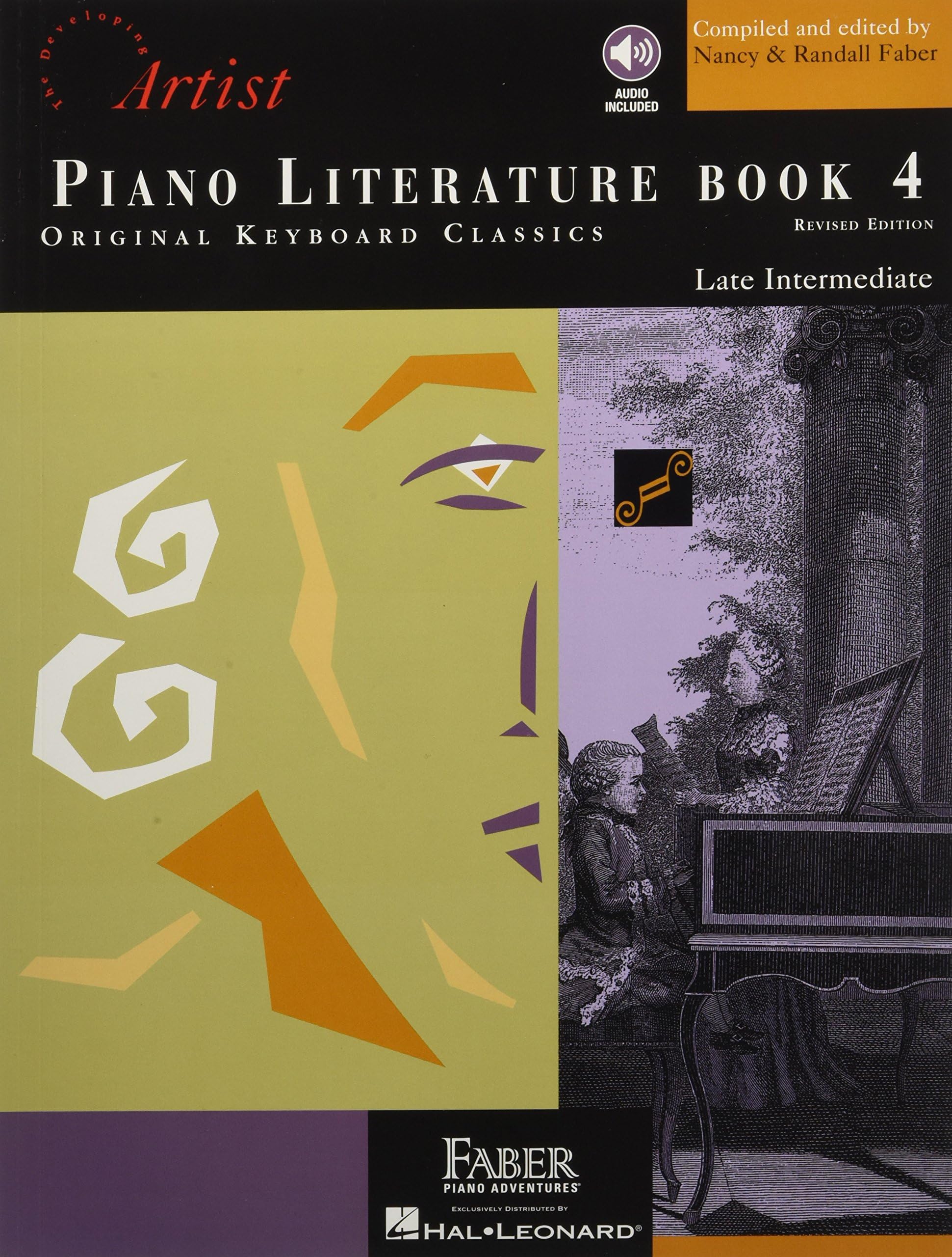 Piano Literature Book 4 - Developing Artist Original Keyboard Classics Book/Online Audio