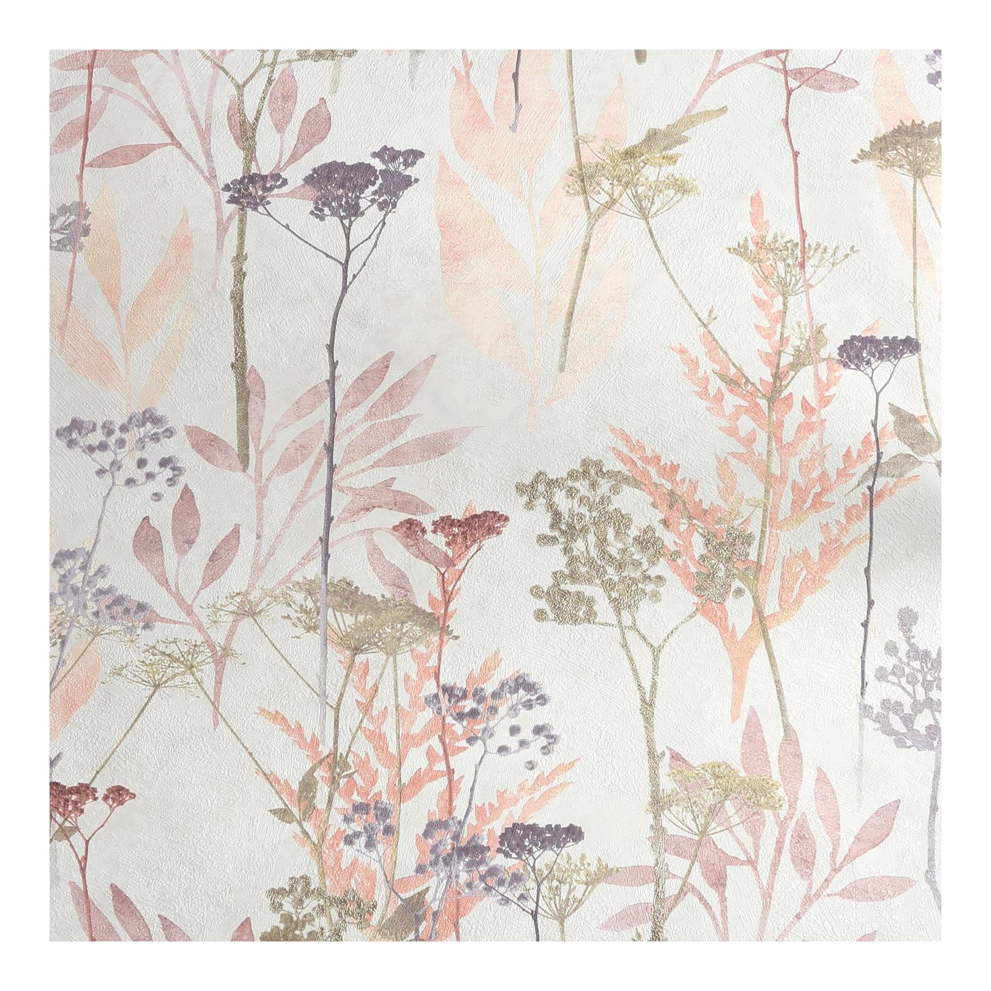 Superfresco Easy Pink Solstice Floral Wallpaper| Paste The Wall | Floral | Eco-Friendly