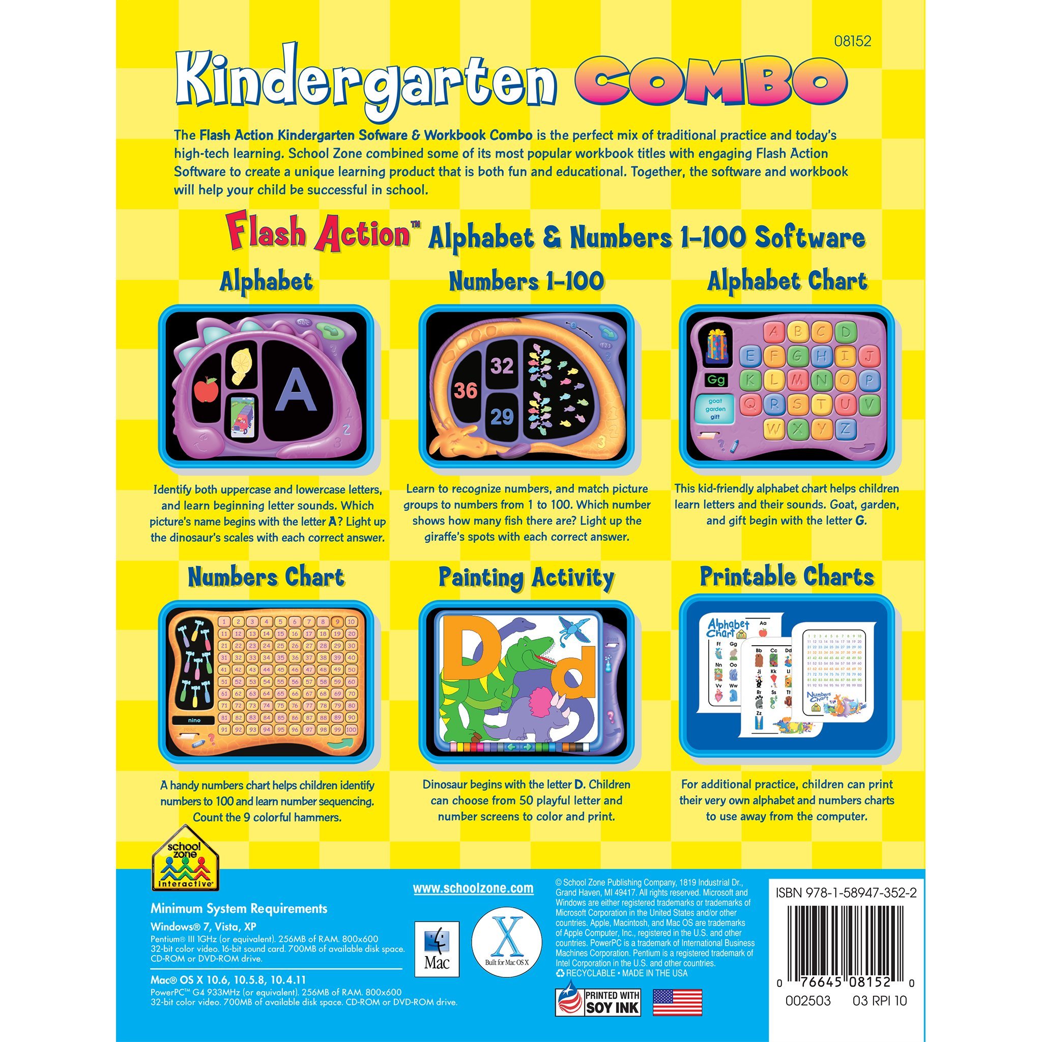 Flash Action Software Combo Kindergarten: Ages 5-6