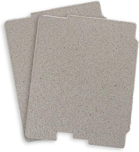 ReStaul Reemplazo de cubierta de guía de ondas para microondas, Frigidaire 5304464061 o Frigidaire 5304509435, 2 unidades, cubierta de mica