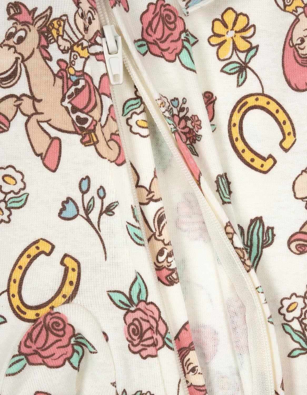 Disney Baby Girls 2 Pack Zip Up Sleep N' Plays Newborn to Infant Sizes (Newborn - 24 Months)