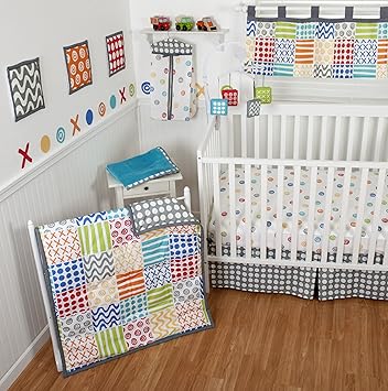 bright crib sheets