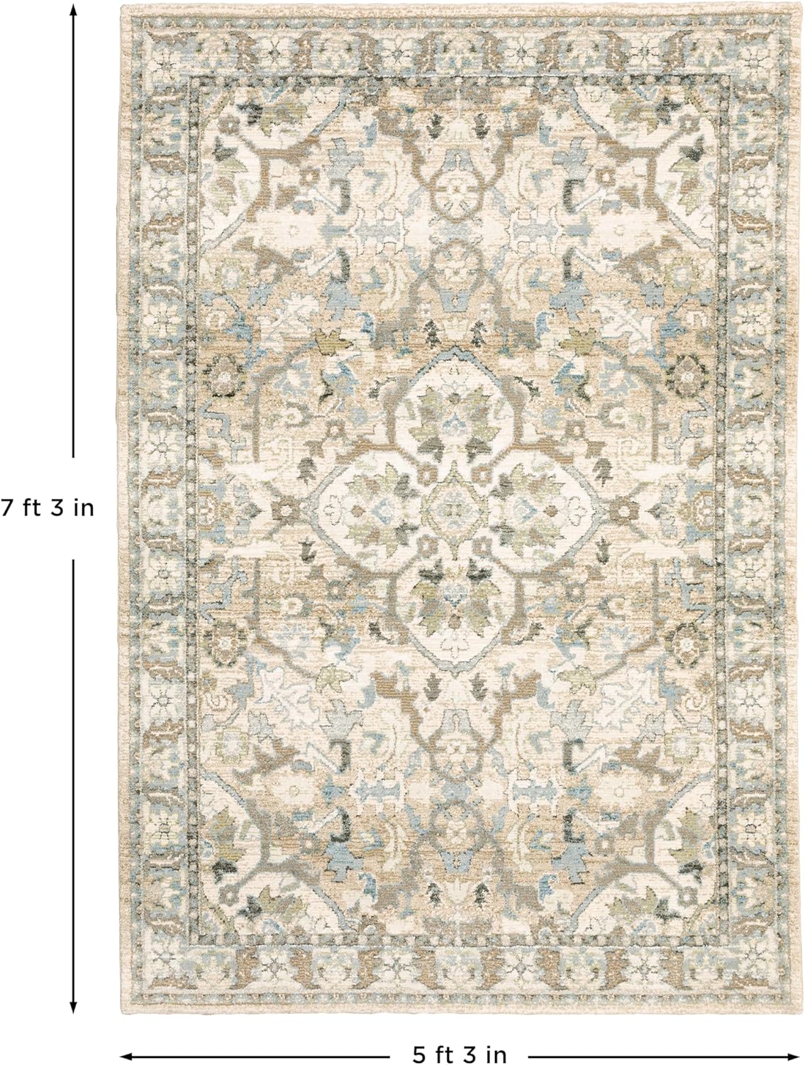 Andorra 9818G5' 3" X 7' 3"