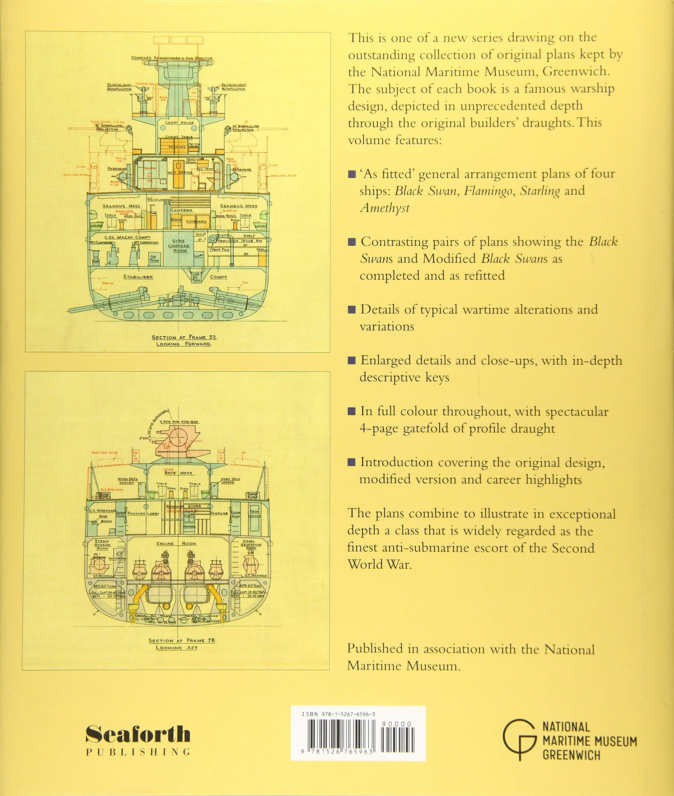 Black Swan Class Sloops: Detailed in the Original Builders' Plans