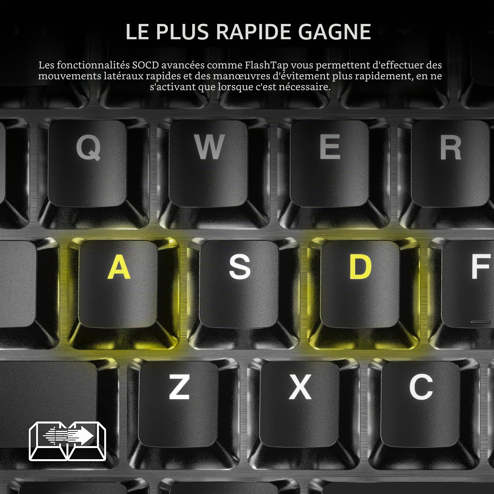 Corsair K70 Core TKL Wireless RGB Tenkeyless Clavier Gaming Mécanique - Commutateurs Linéaires Corsair MLX Red v2-Linéaires Pré-Graissés - SOCD - Amortissement Sonore - ABS Double-Shot Keycaps