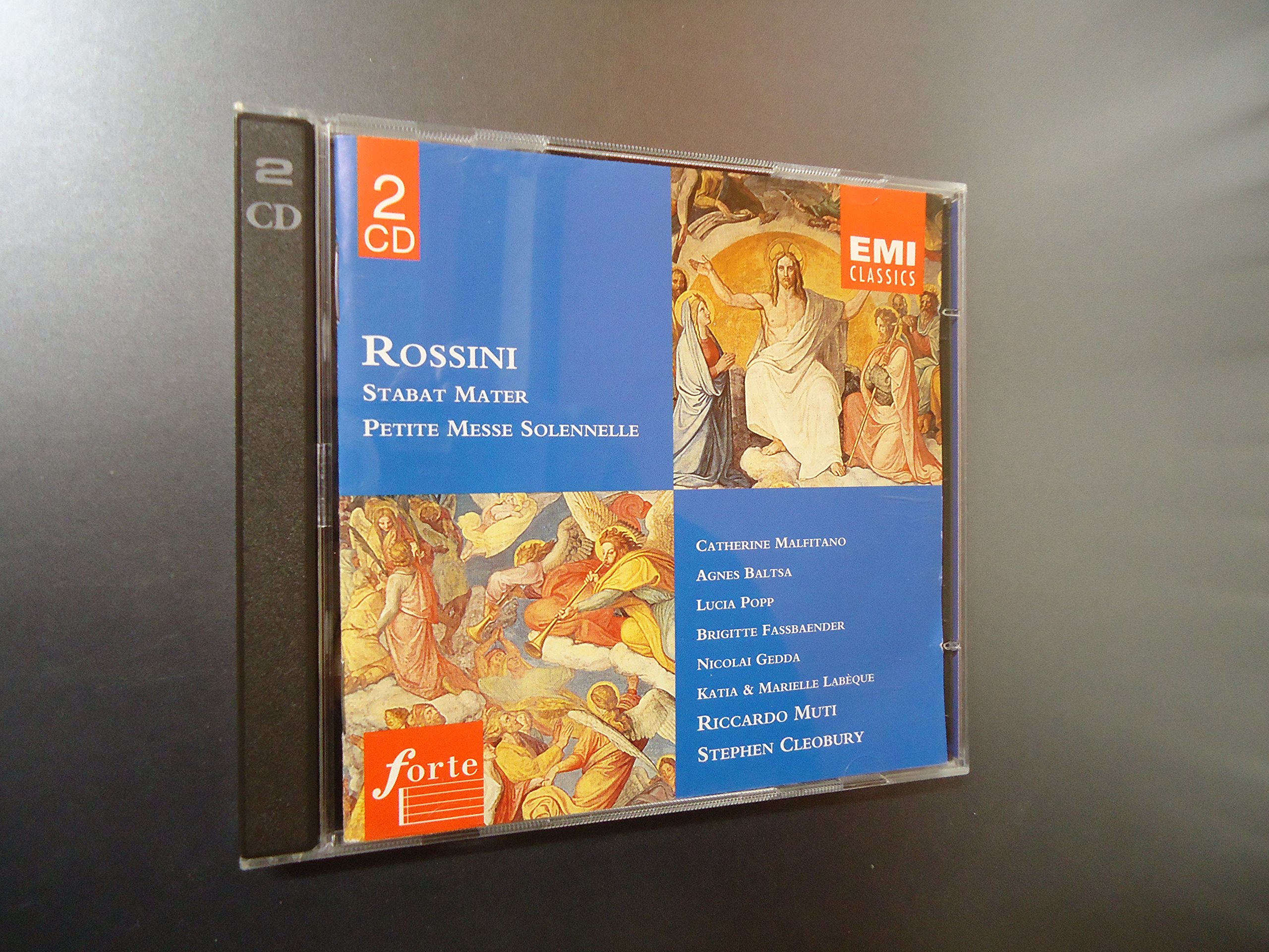 Stabat Mater [Audio CD] Rossini; Muti and Cleobury