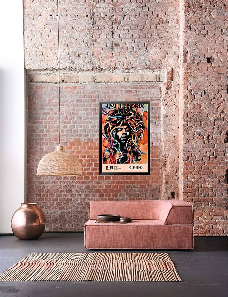 Amazon.com: Buyartforless FRAMED The Jimi Hendrix Experience
