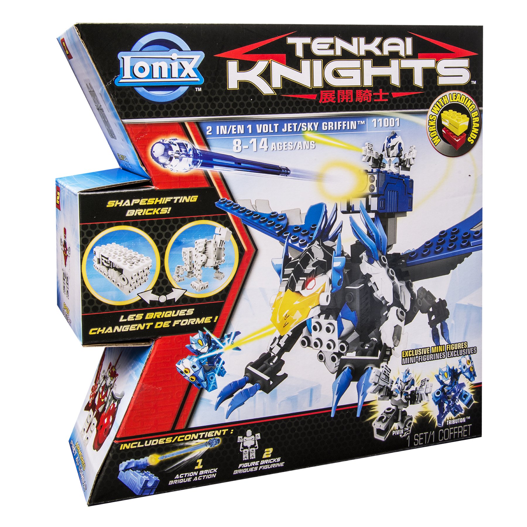 Ionix Tenkai Knights - 2-in-1 Volt Jet / Sky Griffin 11001: Buy